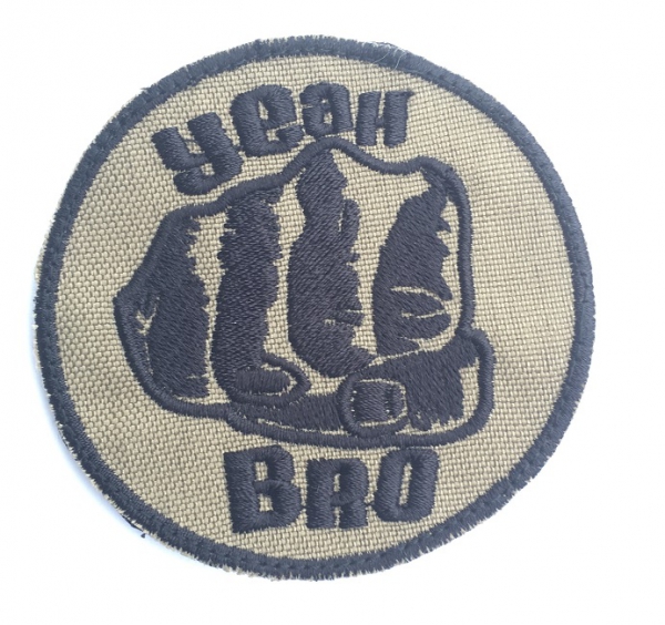 YEAH BRO Velcro patch